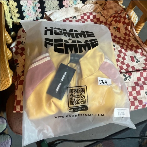 Homme Femme Yellow Performance Jacket